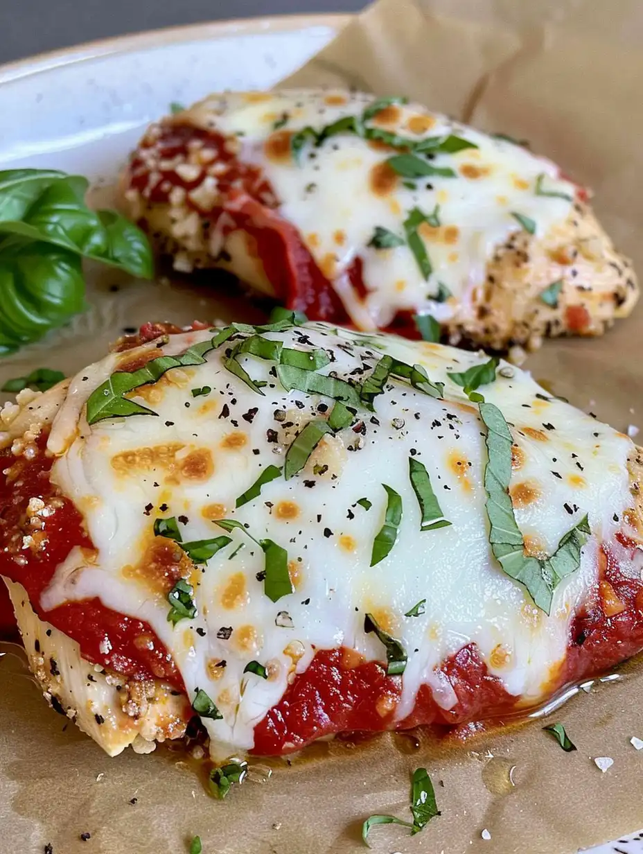 Chicken Parmesan (with Cottage Cheese)