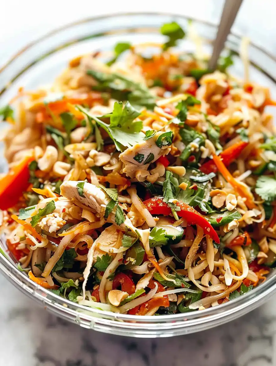 Chopped Thai-Inspired Chicken Salad