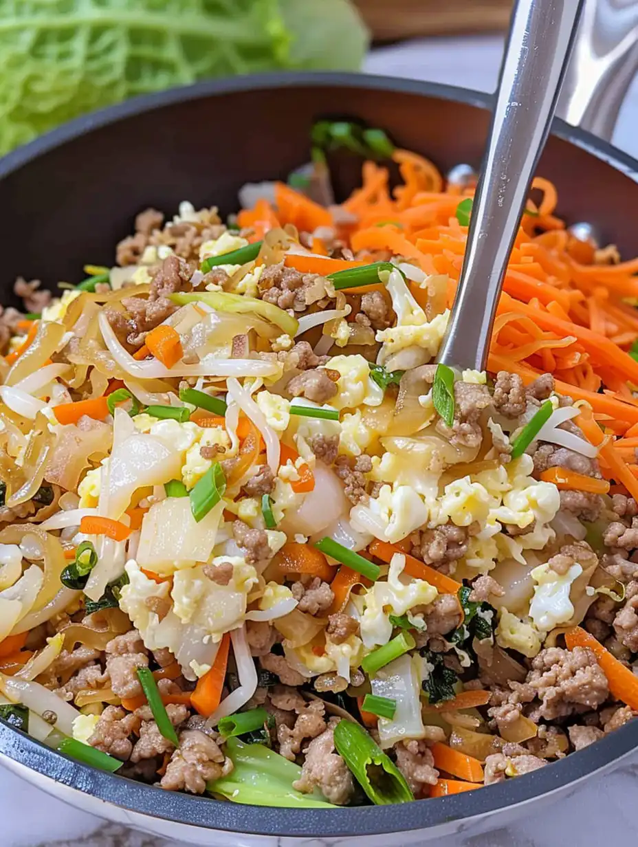Egg Roll in a Bowl (One-Skillet, Keto)