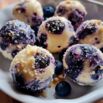 Blueberry Cheesecake Bites