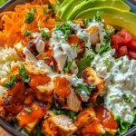 Buffalo Chicken Protein Bowl
