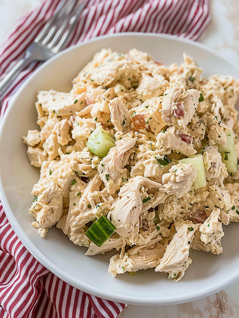 Chicken Salad with Cottage Cheese