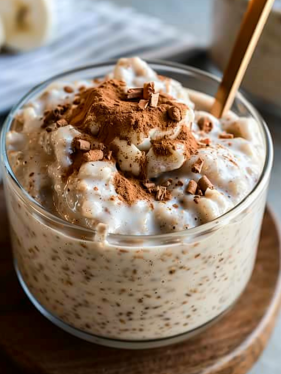 Cinnamon Roll Overnight Oats