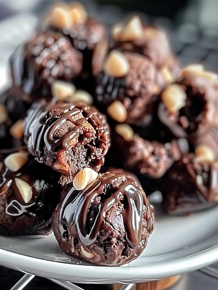 Cottage Cheese Brownie Batter Protein Bites