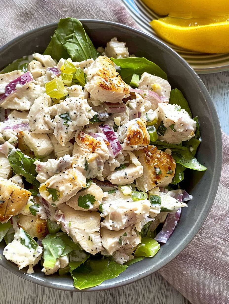 Cottage Cheese Chicken Salad