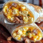 Easy Freezer Breakfast Burritos