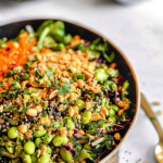 Edamame Peanut Crunch Salad