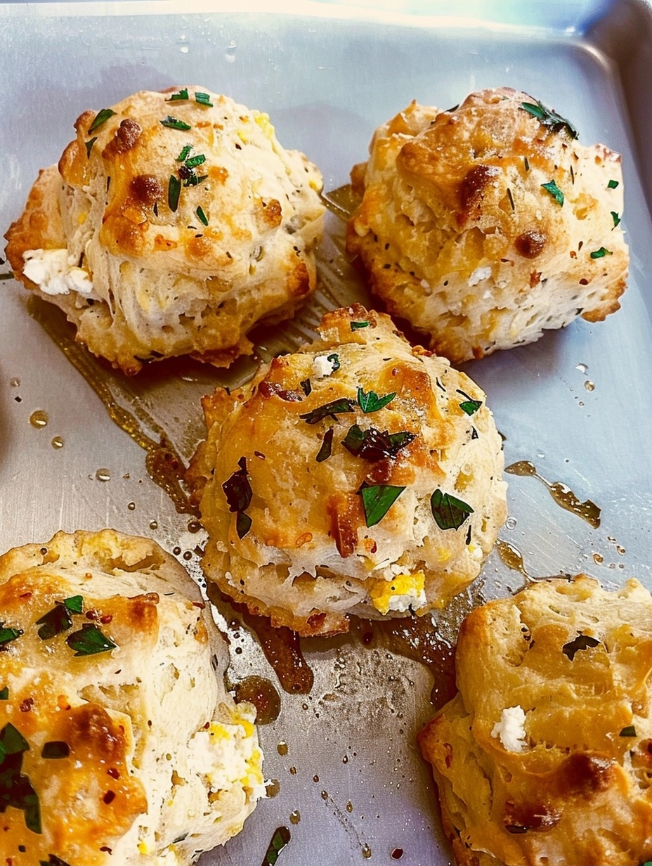 Egg Biscuits with cottage cheese