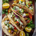 Grilled Mediterranean Chicken Tacos