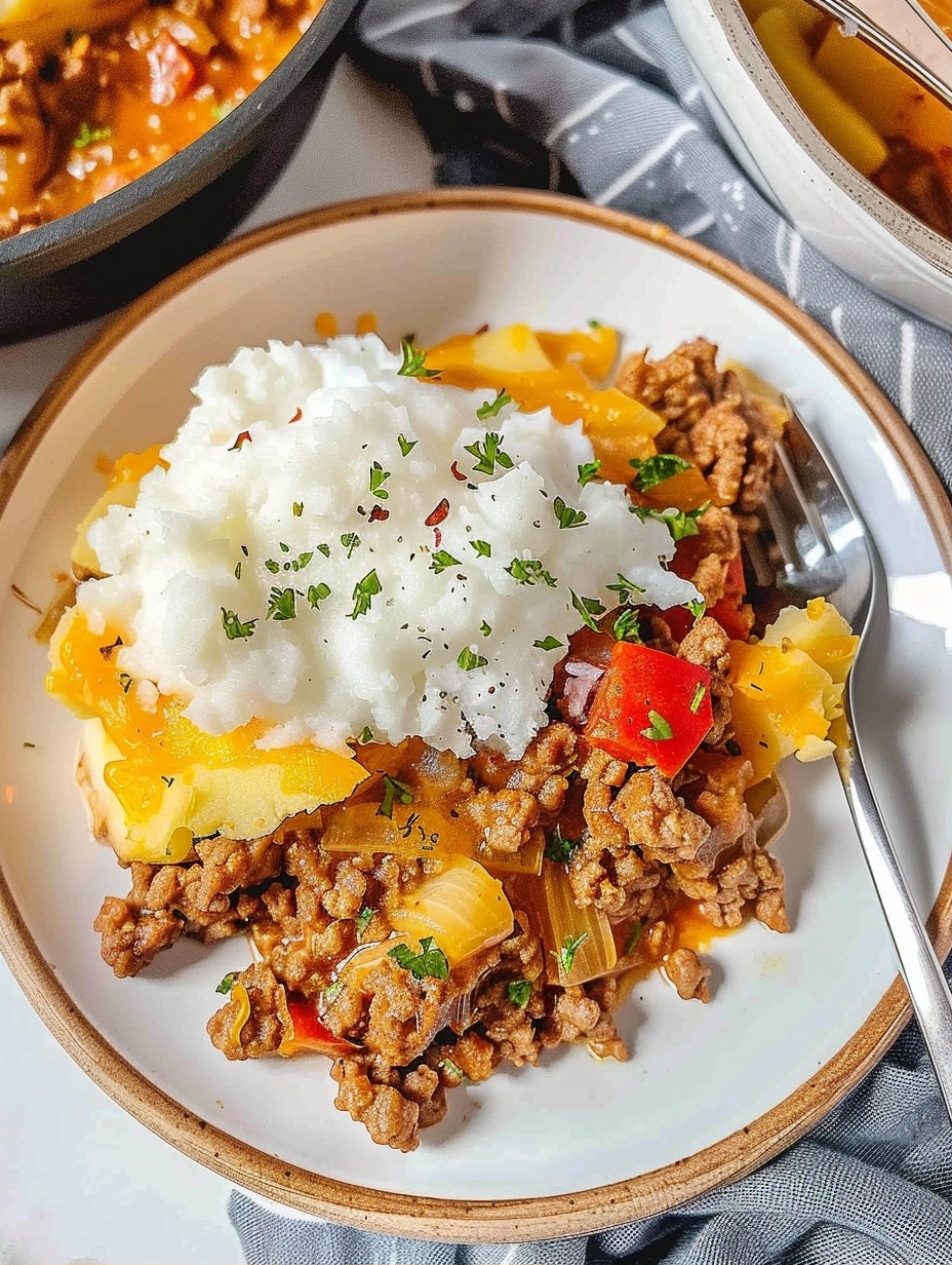 Ground Beef and Potatoes