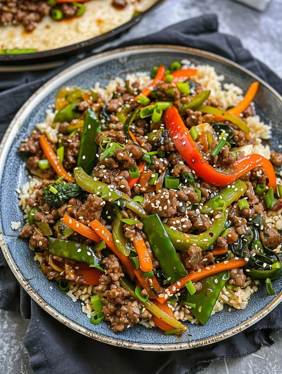 Ground Beef Stir Fry