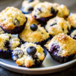 Lemon Blueberry Cottage Cheese Protein Bites