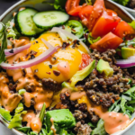 Low Carb Burger Bowls