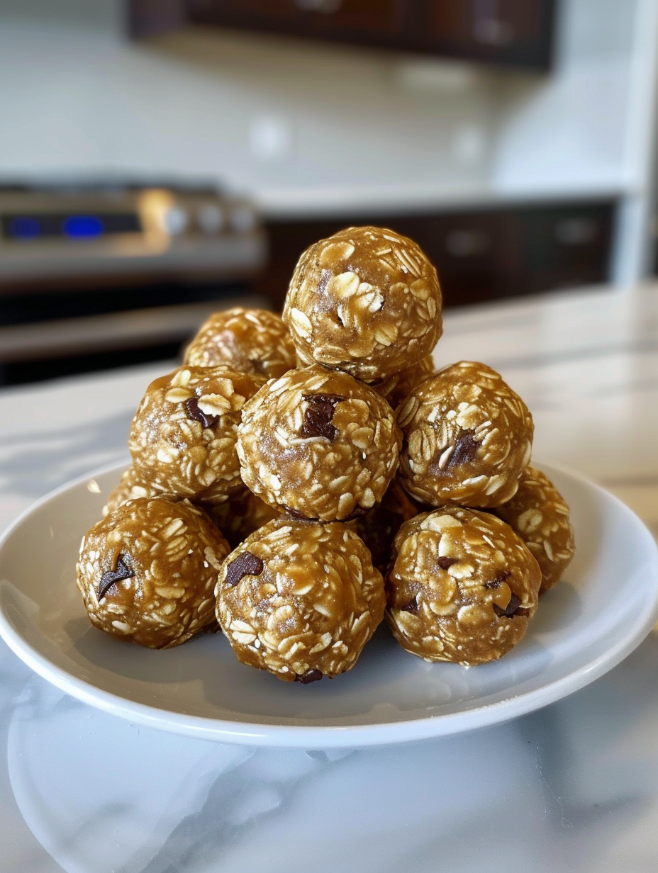 No-Bake Peanut Butter Energy Bites