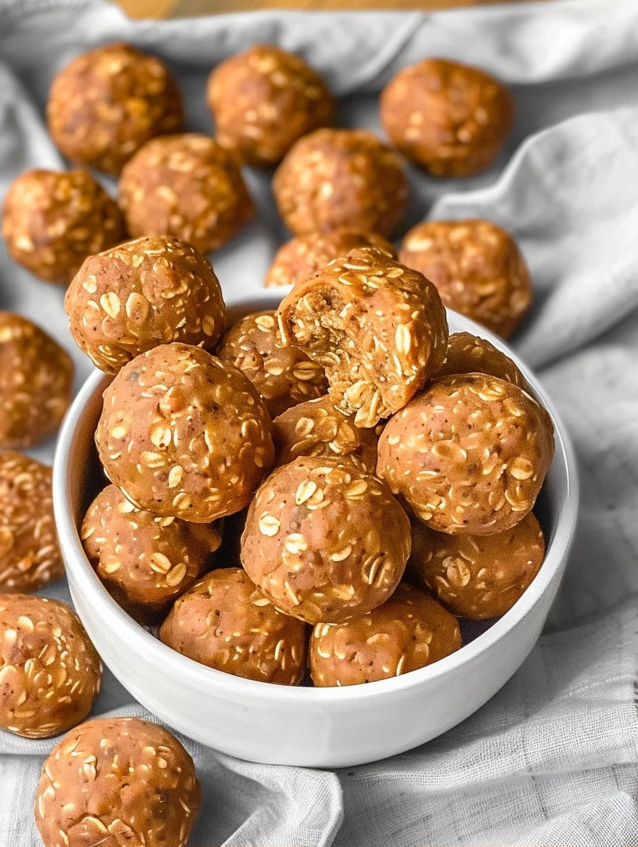 Pumpkin Energy Bites (Gluten-free & Vegan)