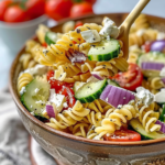 Quick Greek Pasta Salad