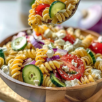 Quick Greek Pasta Salad