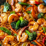 Shrimp Stir Fry with Noodles (25-Minutes)
