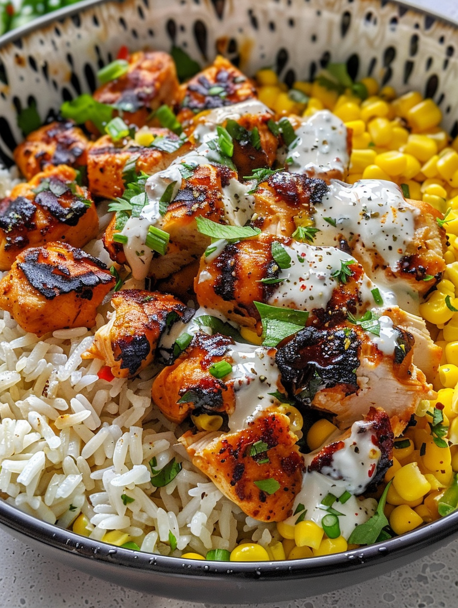Street Corn Chicken Bowl
