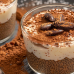 Tiramisu Chia Pudding With Greek Yogurt