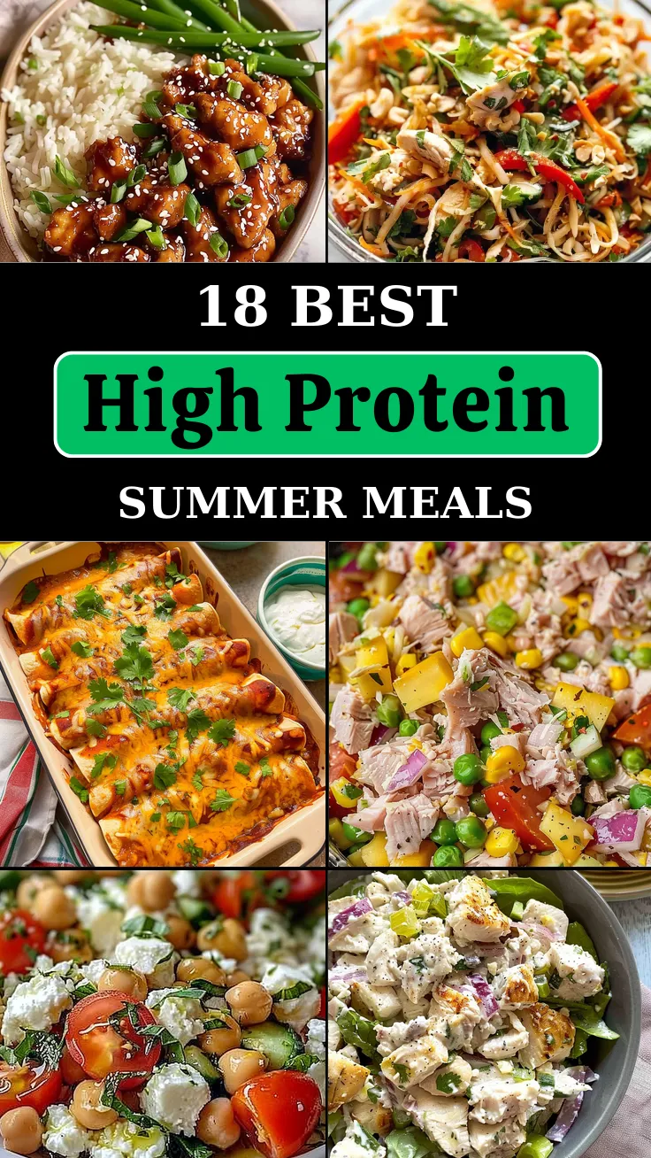 18 Best High Protein Summer Meals for Easy Healthy Eating
