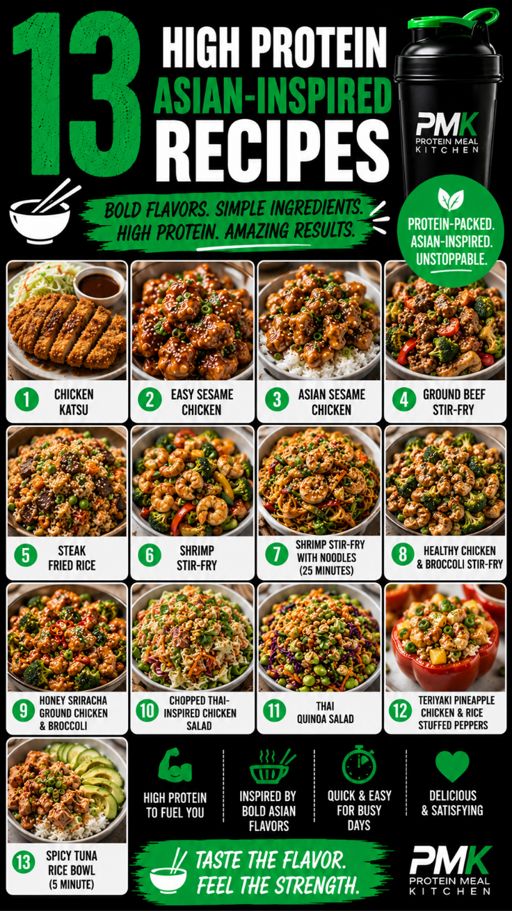 13 High Protein Asian-Inspired Recipes for Better Health