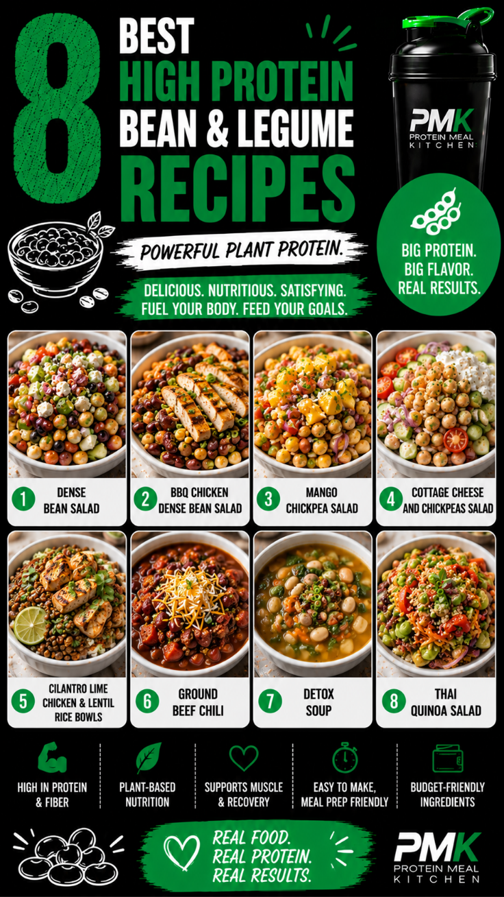 8 Best High Protein Bean and Legume Recipes