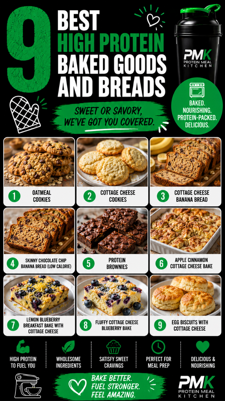 9 Best High Protein Baked Goods and Breads
