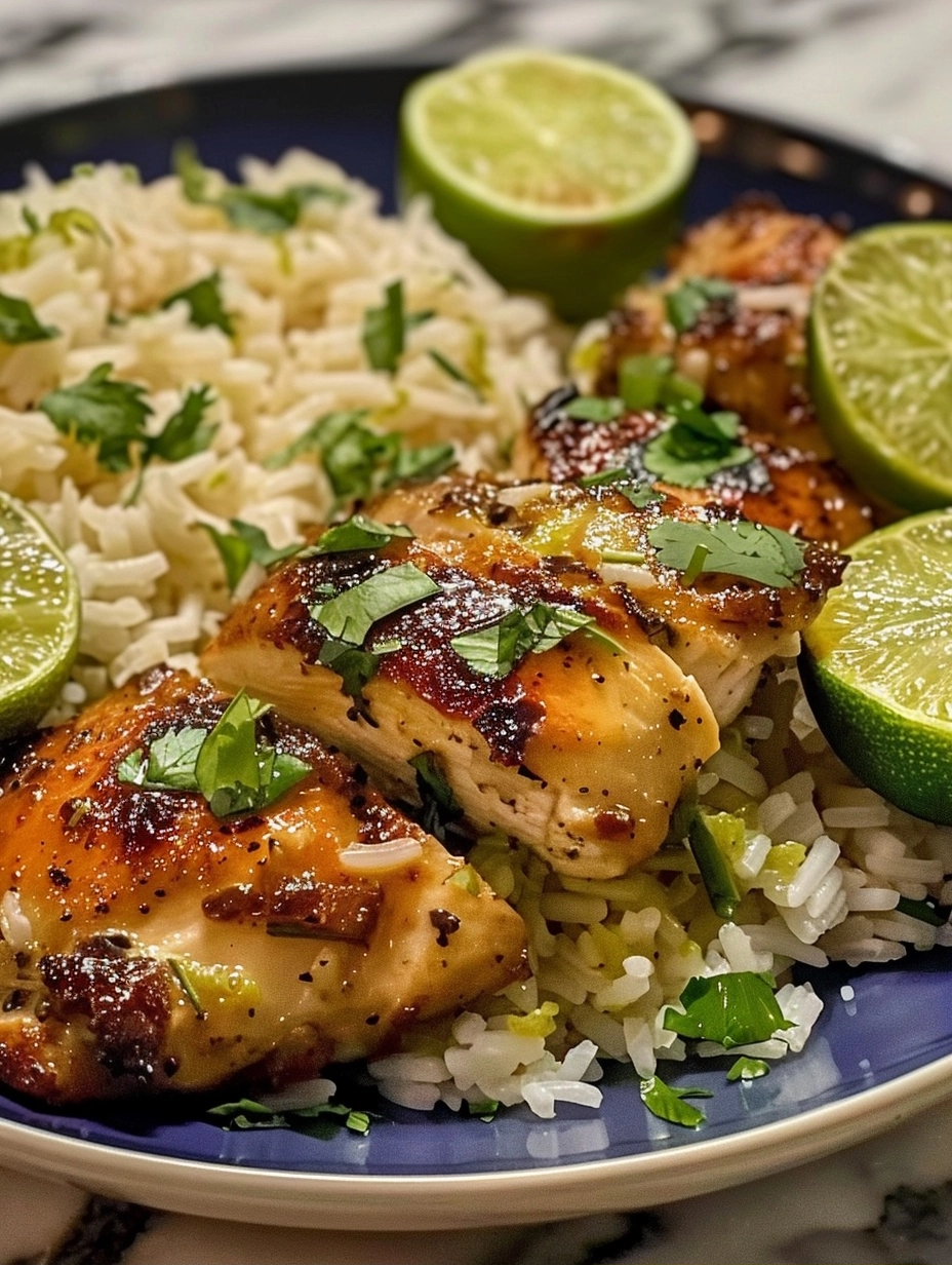 Coconut Lime Chicken and Rice
