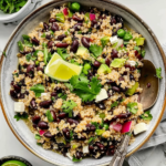 HEALTHY BLACK BEAN QUINOA SALAD