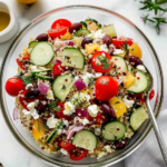 Quick & Easy Greek Quinoa Salad