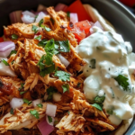 Slow Cooker Chicken Shawarma